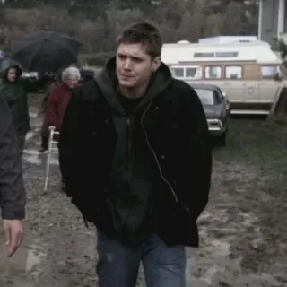 🚕 Dean Winchester Supernatural dean, sobrenatural, serie, winchester, cazador whatsapp sticker