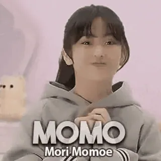 👧 Momo MOMO
Mori Momoe momo, mori momoe, cô gái, người, thần tượng telegram sticker