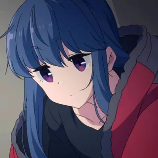 😶 Garota anime, Desenho animado, Retrato, Anime, Mangá telegram sticker