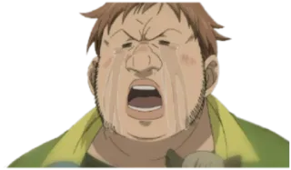😭 ร้องไห้, เศร้า, อนิเมะ, น้ำตา, เสียใจ telegram sticker
