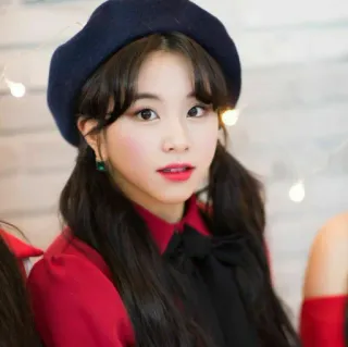 🥀 mulher, retrato, coreana, sorriso, feliz, fofa telegram sticker