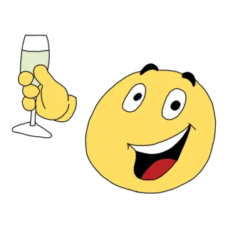 🍻 Emoticon, Emoji, Celebração, Brinde, Bebida whatsapp sticker