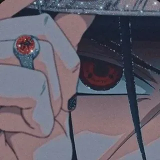 👁 Anime, Manga, Personaje, Ojo, Cara, Anillo whatsapp sticker