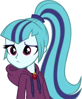 😢 Sonata Dusk Equestria Girls โซนาต้าดัสค์, equestria girls, การ์ตูน, ตัวละคร, ผู้หญิง telegram sticker