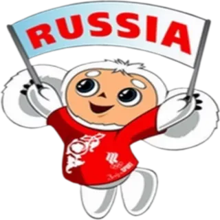 🇷🇺 RUSSIA Rússia, Mascote, Jogos Olímpicos de Sochi, Jogos Olímpicos de Inverno telegram sticker