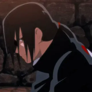 🎴 Itachi Uchiha Naruto anime, naruto, itachi, uchiha, manga, triste, piangere telegram sticker