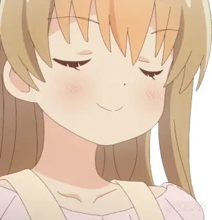 😌 Anime, Kreskówka, Naklejka, Dziewczyna, Słodkie, Postać whatsapp sticker