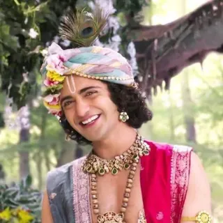 Radha Krishna 𖣔 @about_cute_shincha0 .`s kang pack telegram stickers