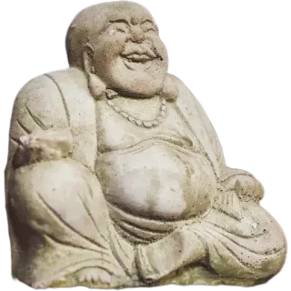 😆 Buddha, statue, religion, meditation, stone, sculpture telegram sticker