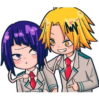 MHA chibi @Alitame72 telegram stickers