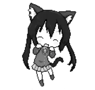 🐱 cat girl telegram sticker