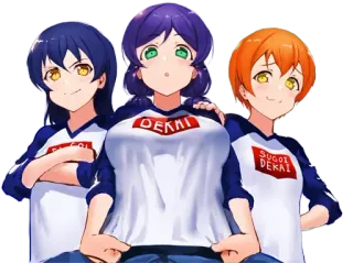 😒 DEKAI Anime, Mädchen, Japanisch, Sticker, Cartoon, Niedlich whatsapp sticker