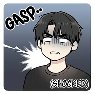 😨 GASP..
(SHOCKED) shocked, gasp, anime, manga, surprise, emotion, reaction, cartoon telegram sticker