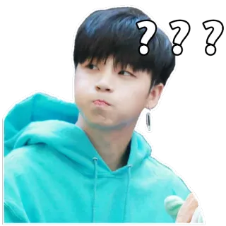 🤔 domanda, confuso, pensando, persona, espressione, emozione whatsapp sticker