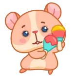 chpic.su • @Premium_Emojis_Telegram | Хомячок Коржик telegram emojis 🕺