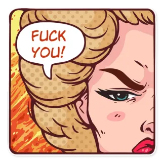 Marilyn whatsapp stickers