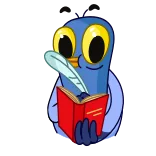 Crusty telegram stickers