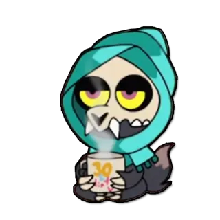 🤧 30 만화, 왕, 아울 하우스, 디즈니, 괴물, 느긋한 telegram sticker