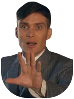 🤚 man, suit, gesture, portrait telegram sticker