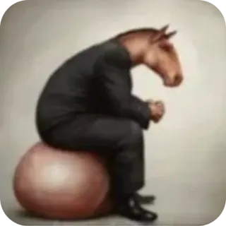 👍 Bojack Horseman telegram sticker