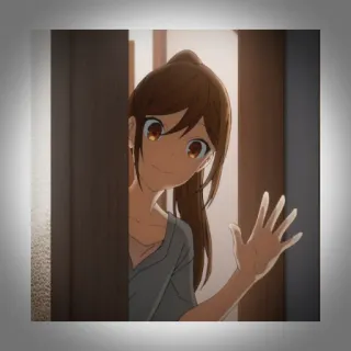 💫 Hori Kyouko Horimiya Anime, Charakter, Hori, Horimiya, Welle telegram sticker