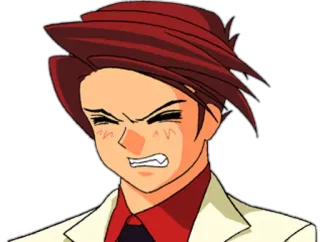 😖 wütend, Anime, frustriert, genervt, verärgert whatsapp sticker