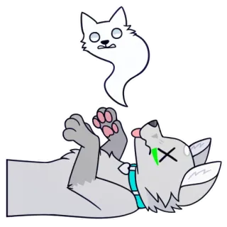 😵 wolf telegram sticker