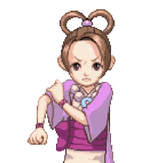 💪 Maya Fey Ace Attorney maya fey, ace attorney, anime, videogame, médium espírita, irritado telegram sticker