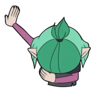 🅱️ Amity Blight The Owl House Hoạt hình, Anime, The Owl House, Amity, Amity Blight, Dab telegram sticker