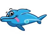 Dolphins | @Premium_Emojis_Telegram telegram emojis 👋