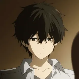 💭 Houtarou Oreki Hyouka Anime, Chico, Houtarou Oreki, Hyouka, Adolescente telegram sticker