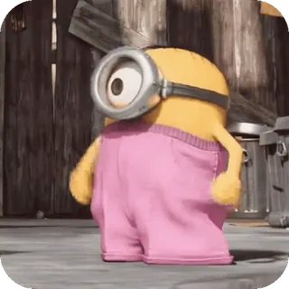 ๐คฃ Minion Despicable Me minion, despicable me, animation, cute, funny, yellow, character telegram sticker