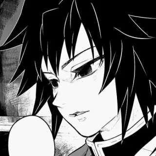 🌊 Giyu Tomioka Demon Slayer Anime, Manga, Demon Slayer, Giyu Tomioka telegram sticker