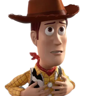 😔 Woody Toy Story Cartoni animati, Personaggio, Woody, Toy Story, Disney, Pixar telegram sticker
