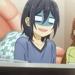 🌚 Izumi Miyamura Horimiya Anime, Manga, Expresión facial, Horimiya, Izumi Miyamura telegram sticker