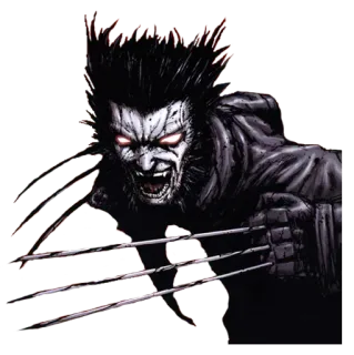 🐯 Wolverine wolverine, marvel, mutante, garras, personagem de quadrinhos, super-herói telegram sticker