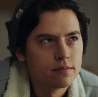🥀 Jughead Jones Riverdale Jughead Jones, Riverdale, Cole Sprouse, teen drama, tv show, character telegram sticker