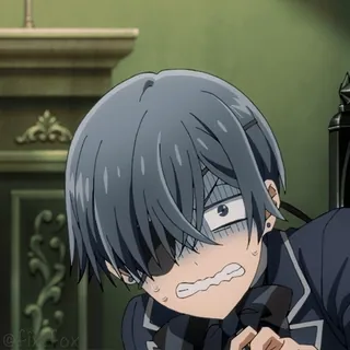 @fix_x_fox Black Butler: Emerald Witch Arc telegram stickers