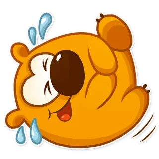😂 cartone animato, animale, carino, adesivo, illustrazione, divertente telegram sticker