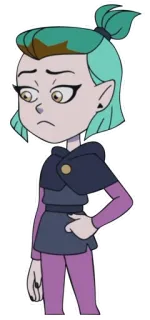 🤨 Amity Blight The Owl House ภาพเคลื่อนไหว, การ์ตูน, แม่มด, อมิตี้ ไบลท์, The Owl House telegram sticker