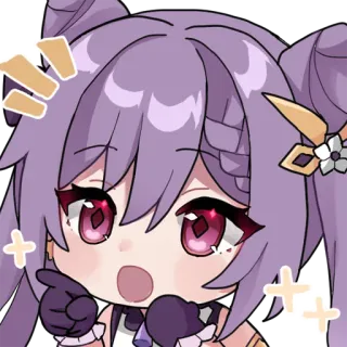 Stickers by shanyu_twt @overheardgenshinimpact telegram stickers