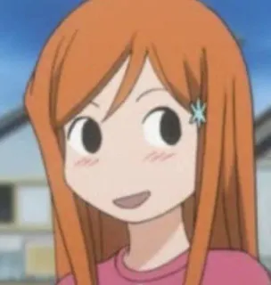 😀 Anime, Mädchen, Cartoon, lächelnd telegram sticker