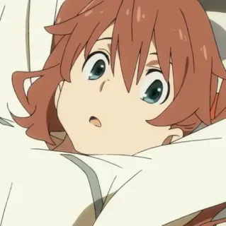 🔗 Anime, Meisje, Leuk, Cartoon, Illustratie, Karakter telegram sticker