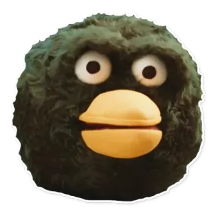 🐦 Duck Don't Hug Me I'm Scared Don't Hug Me I'm Scared, DHMIS, アヒル, 人形, アニメ, シュール, ブラックユーモア telegram sticker