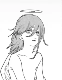 🌫 Angel Devil Chainsaw Man Anime, Manga, Ange, Chainsaw Man whatsapp sticker