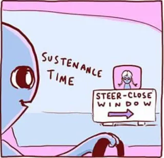 🍴 SUSTENANCE TIME
STEER-CLOSE WINDOW 宇宙人, 食べ物, 面白い, 漫画 telegram sticker