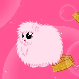 🍰 cartoon, cute, pink, animal, fluffy, pony telegram sticker