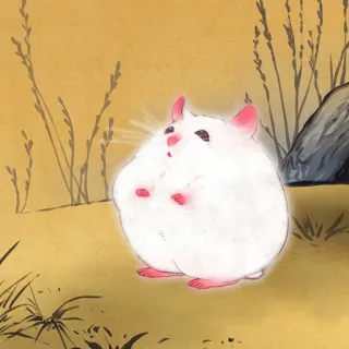 🐹 hamster, animal, cute, illustration, rodent, pet telegram sticker
