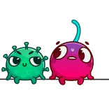 🦠 Kartun, Monster, Karakter, Makhluk, Lucu telegram sticker