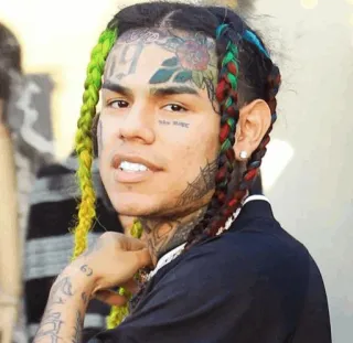 🧑‍🎤 6ix9ine rappeur, musique, chanteur, tekashi69 telegram sticker